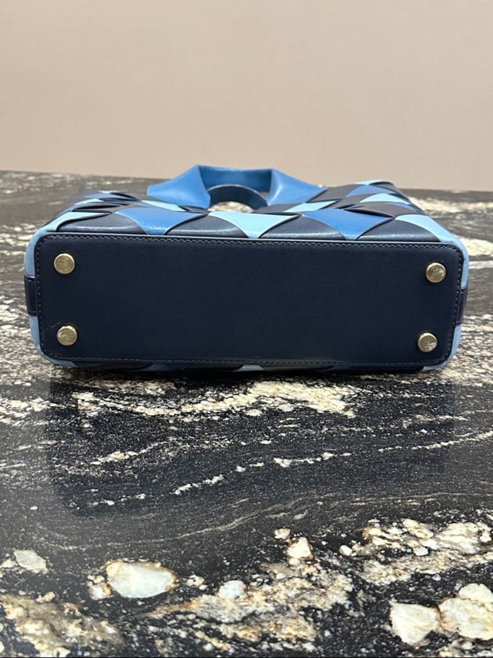 Michael Kors Mott Woven Leather Tote - Picture 12 of 13